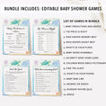 Load image into Gallery viewer, Complete Under the Sea Baby Shower Bundle
