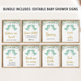 Load image into Gallery viewer, Complete Twin Trex Baby Shower Bundle
