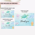 Load image into Gallery viewer, Under the Sea Baby Shower Invite & Games
