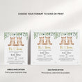 Load image into Gallery viewer, Twin Bears Baby Shower Invite & Games Bundle
