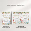 Load image into Gallery viewer, Alice in Wonderland Baby Shower Invite & Games
