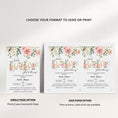 Load image into Gallery viewer, Floral Baby Shower Invite & Games
