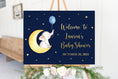 Load image into Gallery viewer, Elephant Baby Shower Welcome Sign
