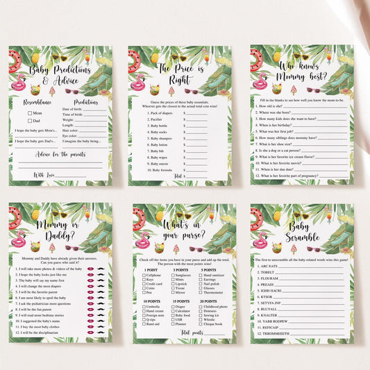 14 Summer Baby Shower Games