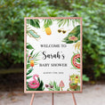 Load image into Gallery viewer, Summer Baby Shower Welcome Sign
