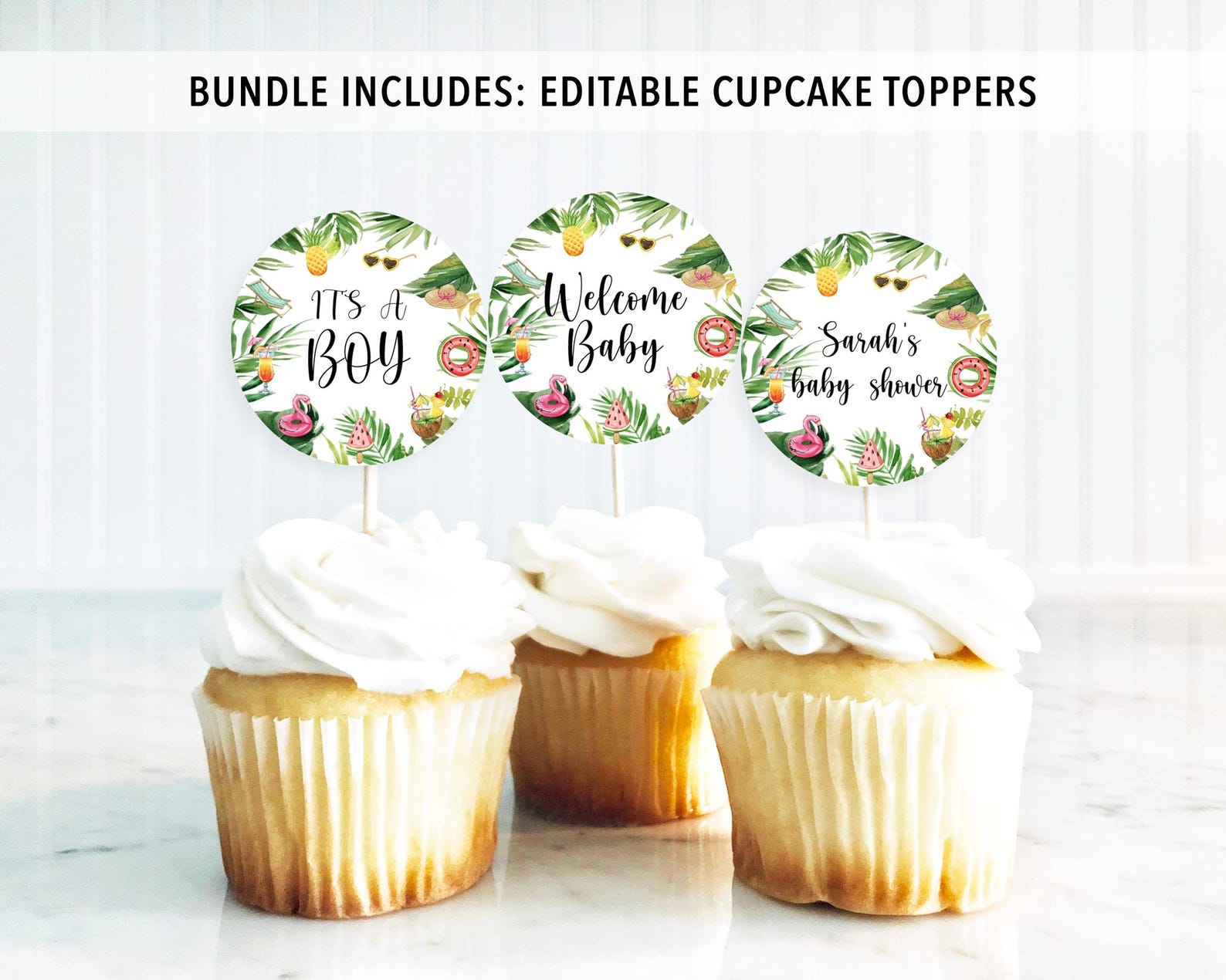 Complete Summer Baby Shower Bundle