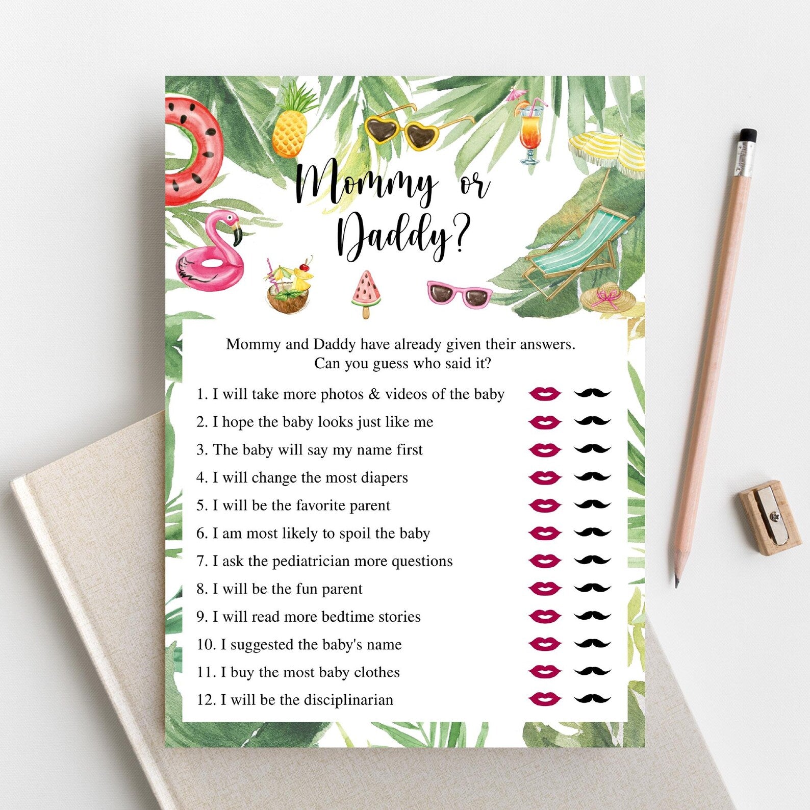 14 Summer Baby Shower Games