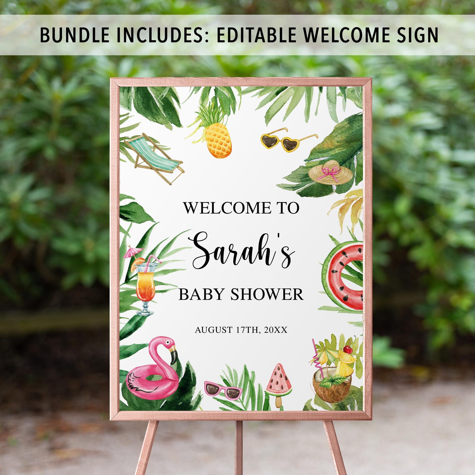 Complete Summer Baby Shower Bundle