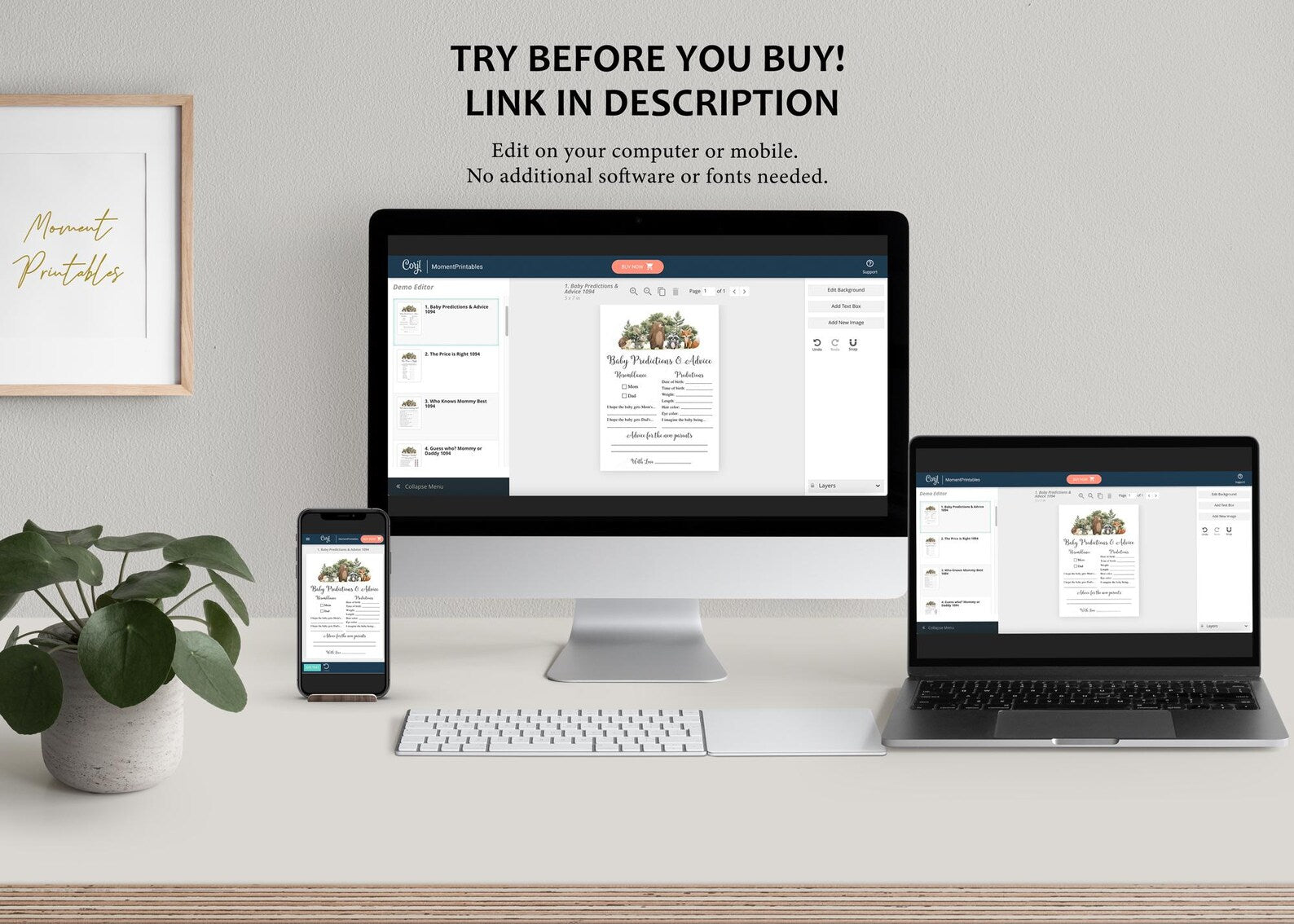 14 Woodland Animals Baby Shower Games