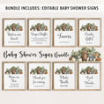 Load image into Gallery viewer, Complete Woodland Animals Baby Shower Bundle
